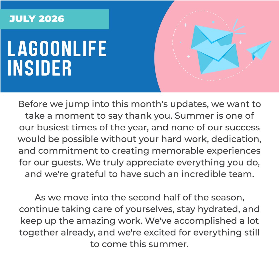 JULY 2026 NEWSLETTER